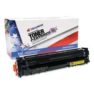 AbilityOne 7510016891054 Remanufactured CF502X (202X) High-Yield Toner, 2,500 Page-Yield, Yellow View Product Image