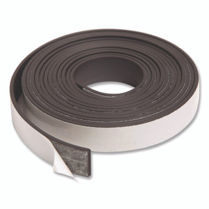 U Brands Magnetic Adhesive Tape Roll, 0.5" x 7 ft, Black View Product Image