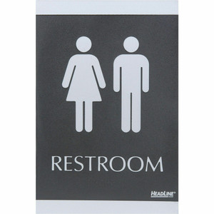 Headline Signs ADA RESTROOM Sign (HDS4249) View Product Image