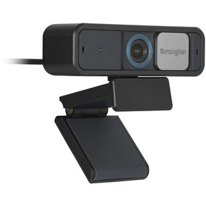 Kensington W2050 Webcam - 30 fps - Black - USB Type C - 1 Each - 1920 x 1080 Video Product Image 