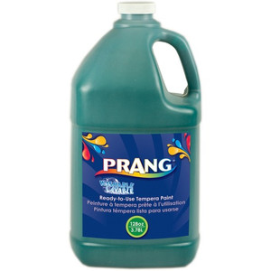 Prang Washable Paint, Green, 1 gal Bottle DIX10604 View Product Image