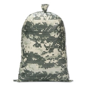AbilityOne 8105015681328, SKILCRAFT, Digital Camouflage Sand Bag, 100 Sand Bags (NSN5681328) Product Image 