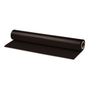 AbilityOne 8135005796491 SKILCRAFT Plastic Sheeting, 10 ft x 100 ft, Black (NSN5796491) View Product Image