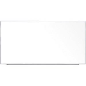 Ghent Magnetic Porcelain Whiteboard with Aluminum Frame, 120.59 x 60.47, White Surface, Satin Aluminum Frame,Ships in 7-10 Bus Days (GHEM1P5104) View Product Image