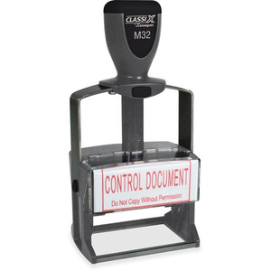 Xstamper Classix Self-Inking Steel Message Stamp (XSTM32) View Product Image