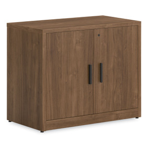 HON 10500 Series Storage Cabinet with Doors, Two Shelves, 36" x 20" x 29.5", Pinnacle View Product Image