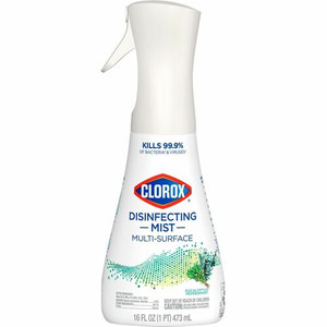 Clorox Disinfecting, Sanitizing & Antibacterial - 16 fl oz (0.5 quart) - Eucalyptus Peppermint Scent - Non-aerosol, Bleach-free - White Product Image 