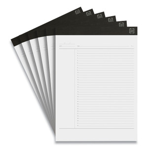 TRU RED Notepads, Project-Management Format, 50 White 8.5 x 11.75 Sheets, 6/Pack (TUD24419924) View Product Image
