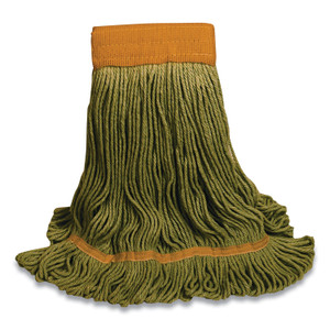 O'Dell 1200 Series Mop Head, PET, Large, 5" Headband, Green (ODC1200LGR) View Product Image