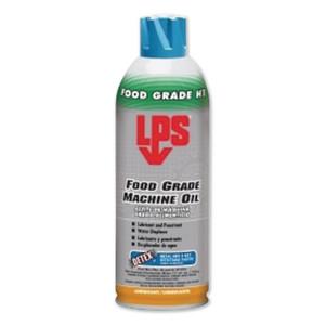 LPS Food Grade Machine Oil, 11 oz Aerosol Can, 12/Carton (ITW01316) View Product Image