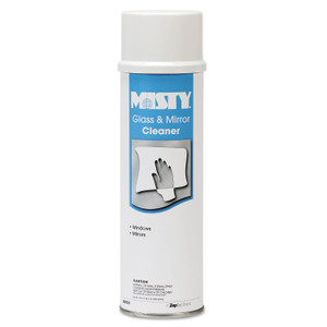 Misty Glass and Mirror Cleaner with Ammonia, 19 oz Aerosol Spray, 12/Carton (AMR1001447) View Product Image