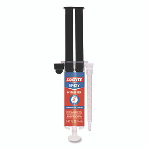 Loctite Instant Mix Epoxy, 0.47 oz, Dries Clear View Product Image