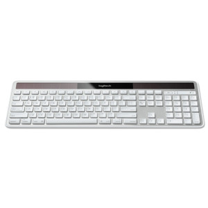 Logitech Wireless Solar Keyboard for Mac, Full Size, Silver (LOG920003472) View Product Image