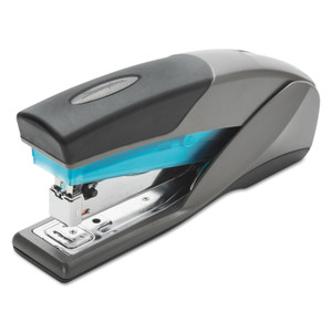 Swingline Optima 25 Reduced Effort Stapler, 25-Sheet Capacity, Slate Gray/Blue (SWI66404) View Product Image