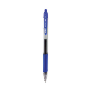 Zebra Sarasa Dry Gel X20 Gel Pen, Retractable, Bold 1 mm, Blue Ink, Translucent Blue Barrel, 12/Pack (ZEB46620) View Product Image