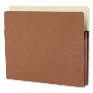 Smead Redrope Drop Front File Pockets, 1.75" Expansion, Letter Size, Redrope, 25/Box (SMD73214) View Product Image