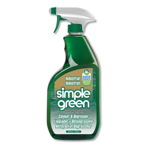 Simple Green Industrial Cleaner and Degreaser, Concentrated, 24 oz Spray Bottle, 12/Carton (SMP13012CT) View Product Image