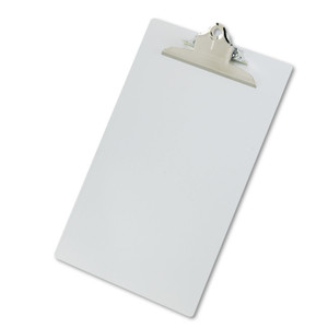 Saunders Recycled Aluminum Clipboard with High-Capacity Clip, 1" Clip Capacity, Holds 8.5 x 14 Sheets, Silver (SAU22519) View Product Image
