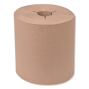 Tork Universal Hand Towel Roll, Notched, 1-Ply, 8" x 800 ft, Natural, 6 Rolls/Carton View Product Image