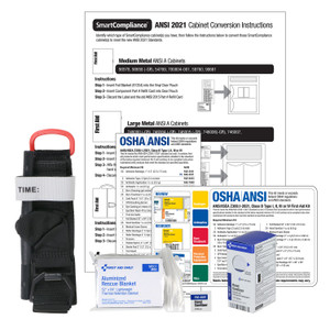 First Aid Only Smart Compliance B 2021 Conversion Kit, 12 Pieces View Product Image
