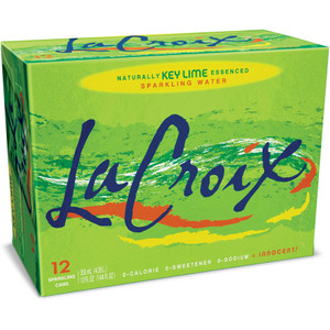 LaCroix Key Lime Flavored Sparkling Water (LCX40108) View Product Image