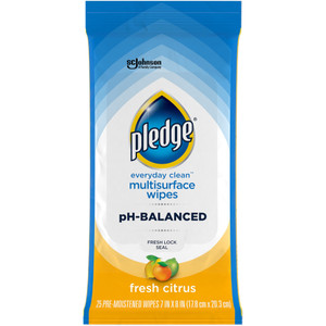 Pledge PH Balanced Multisurface Cleaner Wipes - For Multi Surface - (SJN336274CT) Product Image 