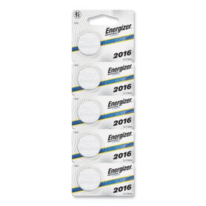 Energizer Industrial Lithium CR2016 Coin Battery with Tear-Strip Packaging, 3 V, 100/Box View Product Image
