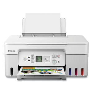 Canon PIXMA G3270 Wireless MegaTank All-In-One Printer, Copy/Print/Scan, White (CNM5805C022) View Product Image