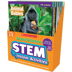 Scholastic SuperScience STEM Instant Activities Printed Book (SHS1338099000) View Product Image