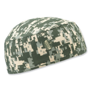 ergodyne Chill-Its 6630 High-Performance Terry Cloth Skull Cap, Polyester, One Size Fits Most, Camo, Ships in 1-3 Business Days (EGO12507) View Product Image
