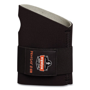 ergodyne ProFlex 670 Ambidextrous Single Strap Wrist Support, Medium, Fits Left/Right Hand, Black View Product Image
