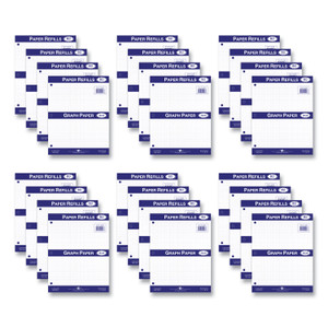Roaring Spring Graph Filler Paper, 3-Hole, 8.5 x 11, Quadrille: 4 sq/in, 80 Sheets/Pack, 24 Packs/Carton View Product Image