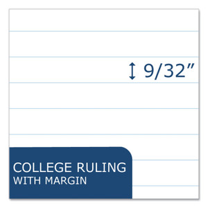 Roaring Spring Loose Leaf Paper, 8 x 10.5, 3-Hole Punched, College Rule, White, 150 Sheets/Pack, 24 Packs/Carton, Ships in 4-6 Business Days (ROA20051CS) View Product Image