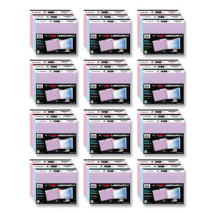 Roaring Spring WIDE Landscape Format Writing Pad, Medium/College Rule, 40 Assorted Colors 11 x 9.5 Sheets, 12/Carton View Product Image
