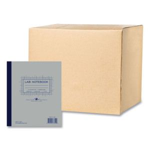 Roaring Spring Lab and Science Two-Part Carbonless Notebook, Quadrille Rule (4 sq/in), Gray Cover, (100) 11 x 9.25 Sheets, 5/Carton View Product Image