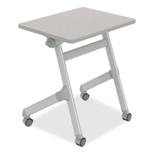 Safco Learn Nesting Rectangle Desk, 28" x 22.25" x 29.5", Gray, Ships in 1-3 Business Days (SAF1227GR) View Product Image