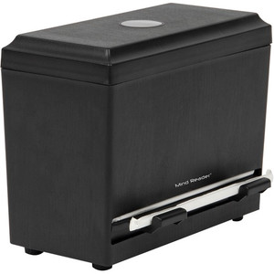 Mind Reader Anchor One-Touch Straw Dispenser - 250 x Straw - 7.50" Height4.50" Depth x 9.25" Length - Counter - Adjustable, Lightweight, Easy to Clean, Compact, Sturdy, Durable - Black Product Image 