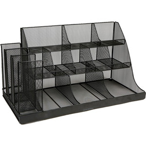 Mind Reader 14-Compartment Coffee/Condiment Organizer (EMSCMG2MESH) View Product Image