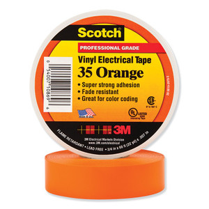 SCOTCH 35 OR 1/2 IN X 20FT VINYL CODING ELEC TP (500-102731) View Product Image