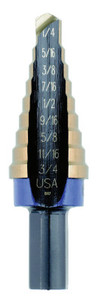 3 COBALT 9 HOLE SIZES (1/4"-3/4") 1/16" INCREME View Product Image