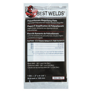 BW-2X4-1/4 POLYCARB MAGLENS .75 DIOPTER (901-932-146-75) Product Image 