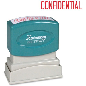 STAMP;PREINK;CONFIDNTIAL;RD (XST1130) View Product Image