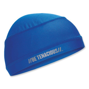 ergodyne Chill-Its 6632 Performance Knit Cooling Skull Cap, Polyester/Spandex, One Size Fits Most, Blue, Ships in 1-3 Business Days (EGO12689) View Product Image
