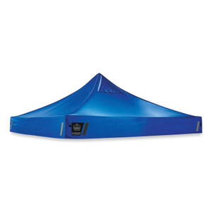 ergodyne Shax 6000C Replacement Pop-Up Tent Canopy for 6000, 10 ft x 10 ft, Polyester, Blue, Ships in 1-3 Business Days (EGO12941) View Product Image