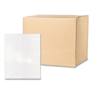 Roaring Spring Pocket Folder, 0.5" Capacity, 11 x 8.5, White, 25/Box, 10 Boxes/Carton, Ships in 4-6 Business Days (ROA50118CS) View Product Image