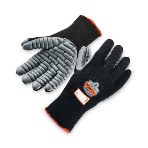 ergodyne ProFlex 9000 Lightweight Anti-Vibration Gloves, Black, Large, Pair, Ships in 1-3 Business Days (EGO16454) View Product Image