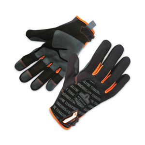 ergodyne ProFlex 810 Reinforced Utility Gloves, Black,  X-Large, Pair, Ships in 1-3 Business Days (EGO17225) View Product Image