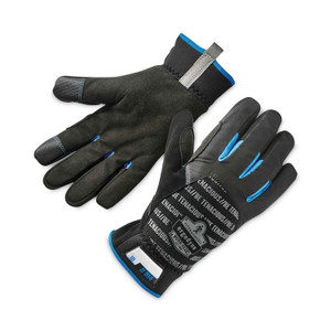 ergodyne ProFlex 814 Thermal Utility Gloves, Black, Medium, Pair, Ships in 1-3 Business Days (EGO17333) View Product Image