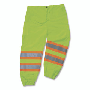 ergodyne GloWear 8911 Class E Two-Tone Pants, 2X-Large/3X-Large, Lime View Product Image
