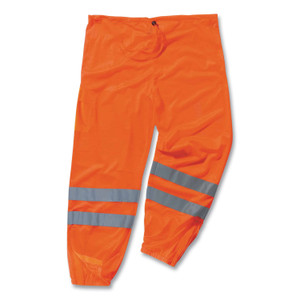ergodyne GloWear 8910 Class E Hi-Vis Pants, Large/X-Large, Orange View Product Image